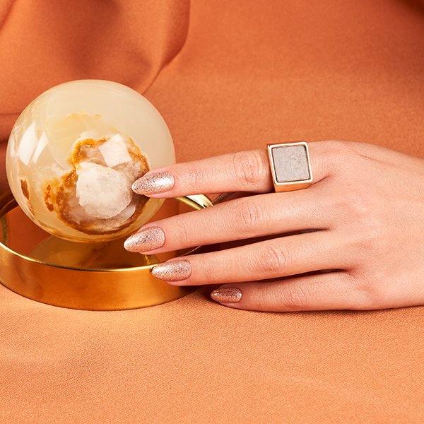 Amber Gold Gel Polish 7ml - Image 4