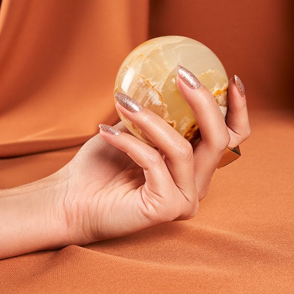 Amber Gold Gel Polish 7ml - Image 5