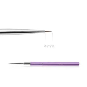 Brush Indigo Master Nail Art 002 (metal handle)