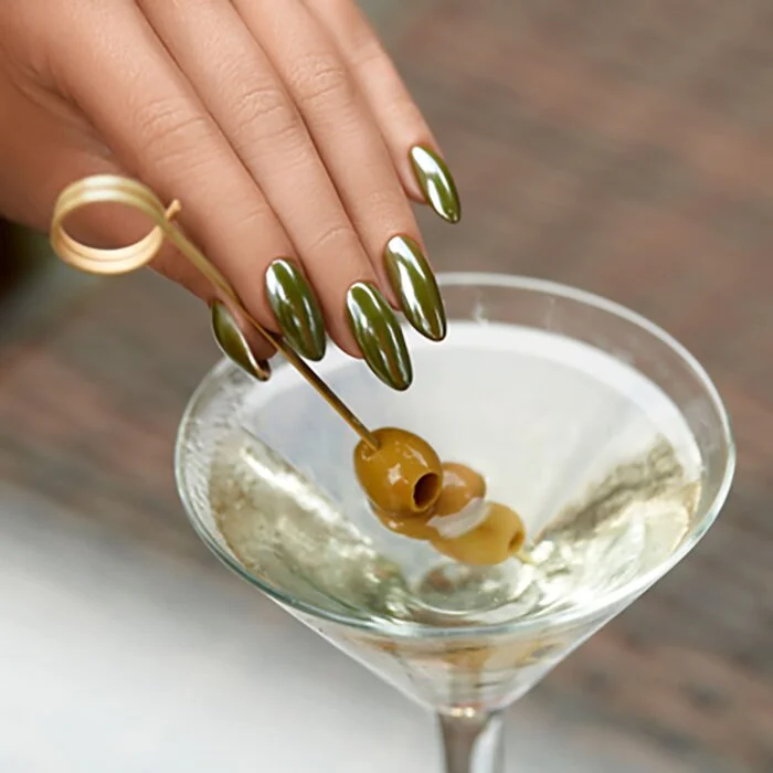 Martini Olive Gel Polish 7ml - Image 7