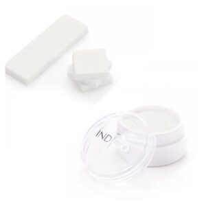 Mini Ombre Sponges – 6 pcs + Fashion Clear acrylic powder 2gr