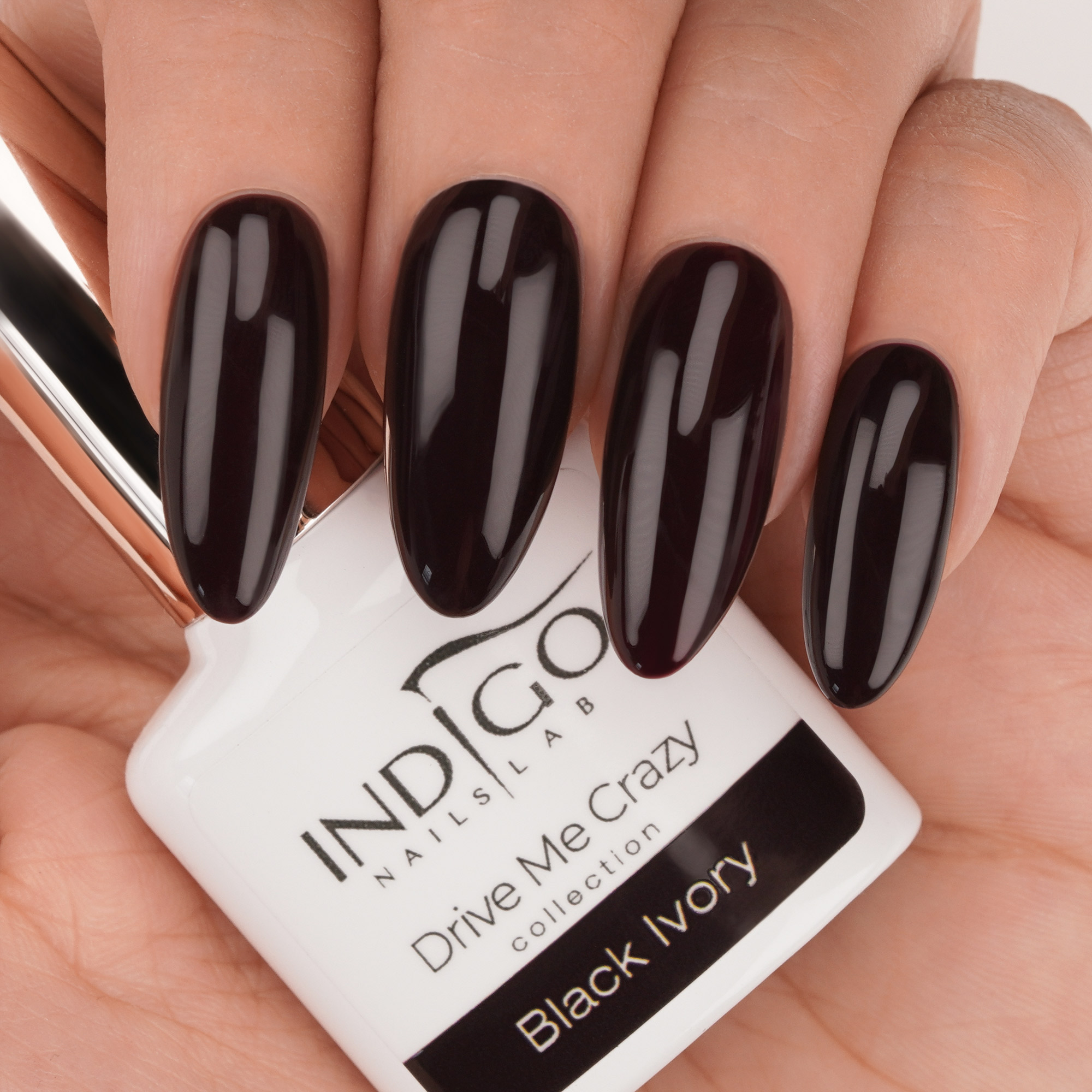 Black Ivory Gel Polish 7ml - Image 3