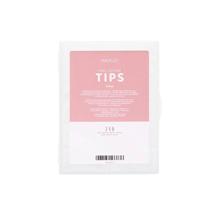 Nail tips Full Cover Tips Oval 240PCS